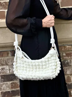 Cloud Nine Quilted Bag - Ivory