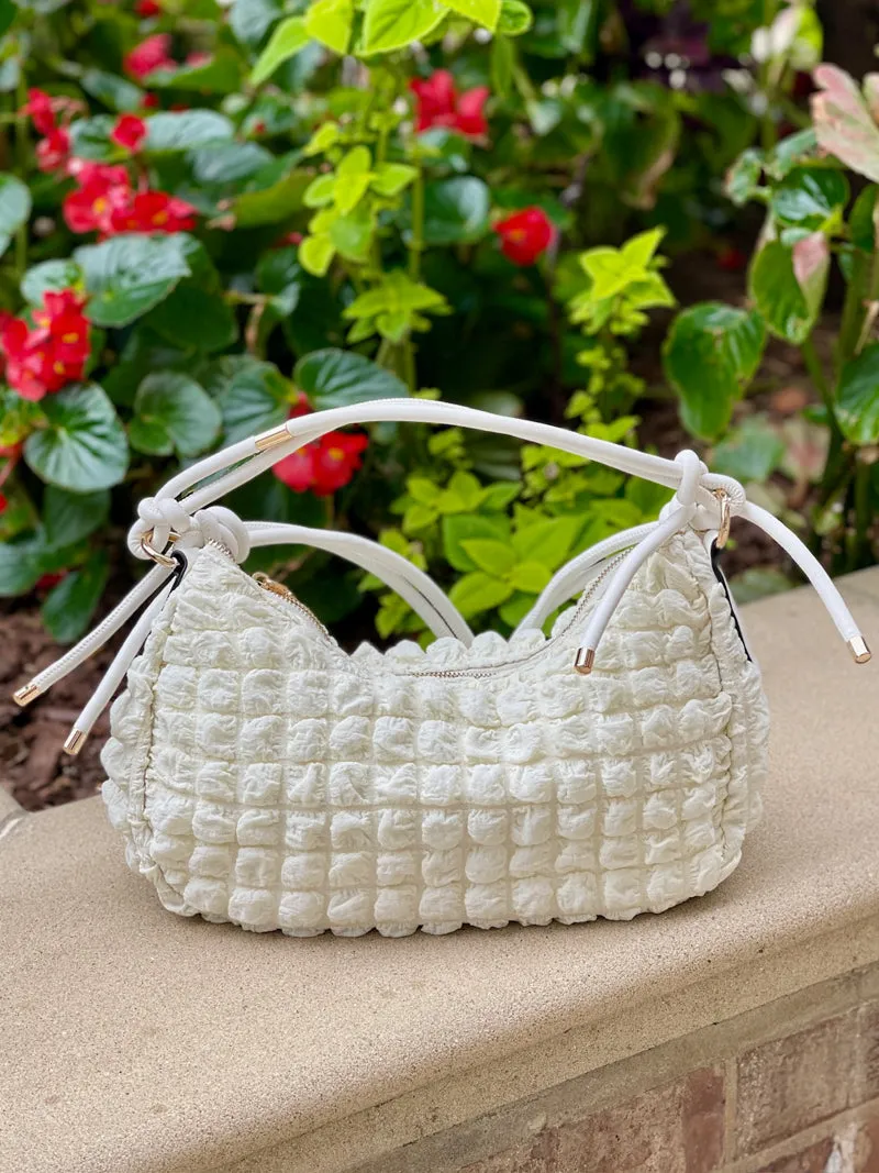 Cloud Nine Quilted Bag - Ivory