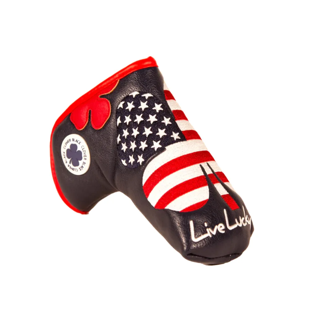 CMC Design Live Lucky USA Blade Putter Headcover