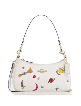 Coach Coach X Observed By Us Teri Shoulder Bag In Leather With Print