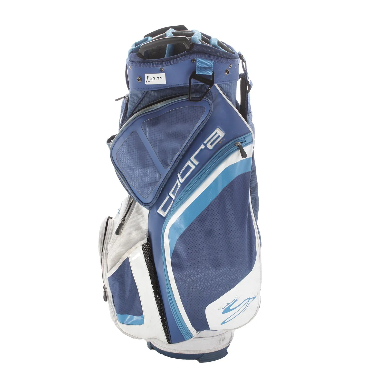 Cobra Cart Bag - White/Blue