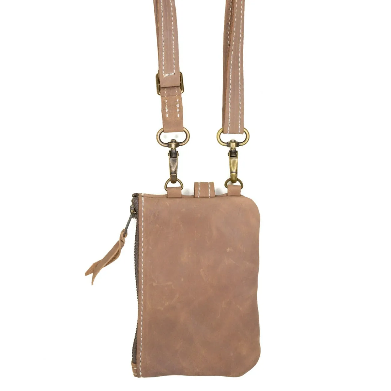 Concert Wristlet with Crossbody: Sand