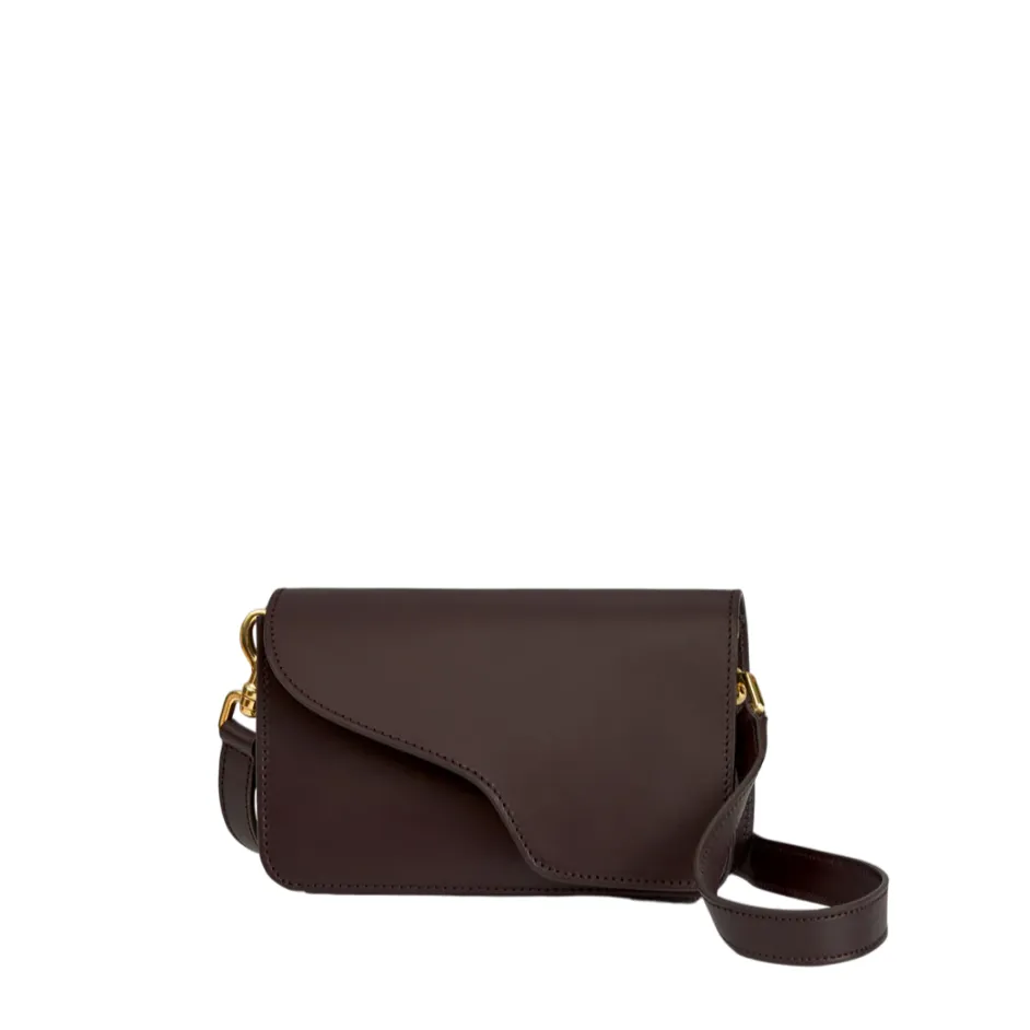 Corsina Walnut Crossbody Bag