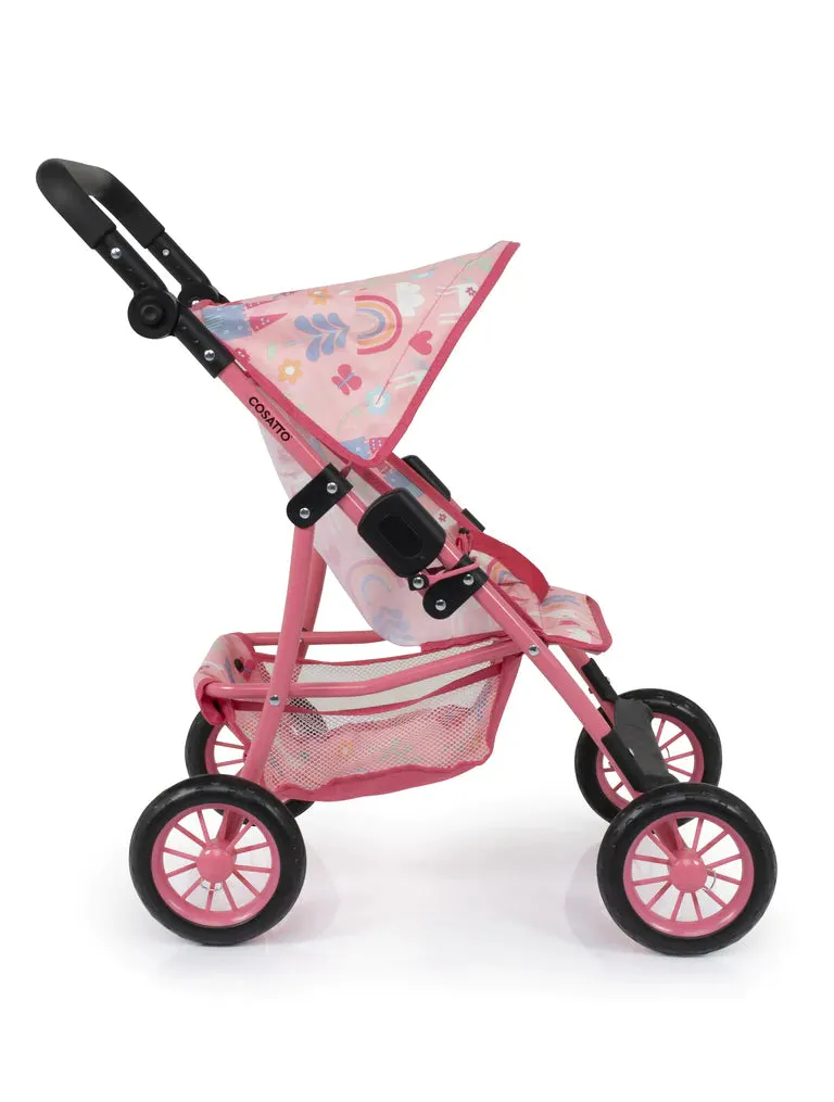 Cosatto Little Woo Dolls Pram Travel Set Unicorn