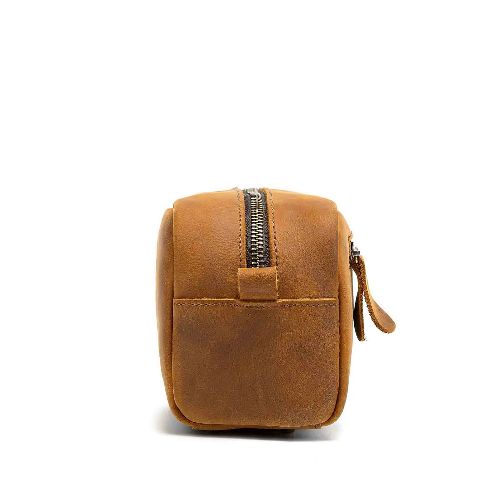 Crazy Horse Leather Toiletry Bag