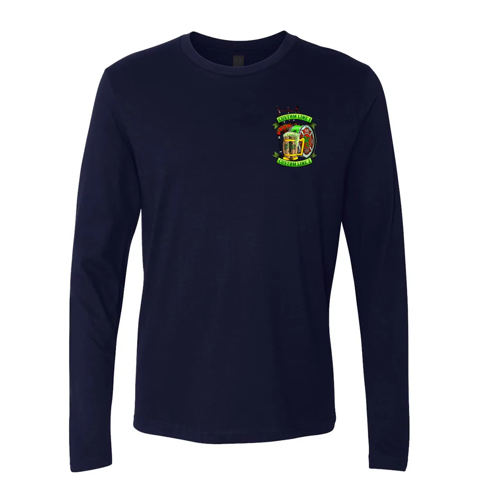 Customized Kilts & Pubs Premium Firefighter Long Sleeve Shirt