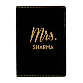 Customized Passport Holder for Couples MRS - Anniversary Gift