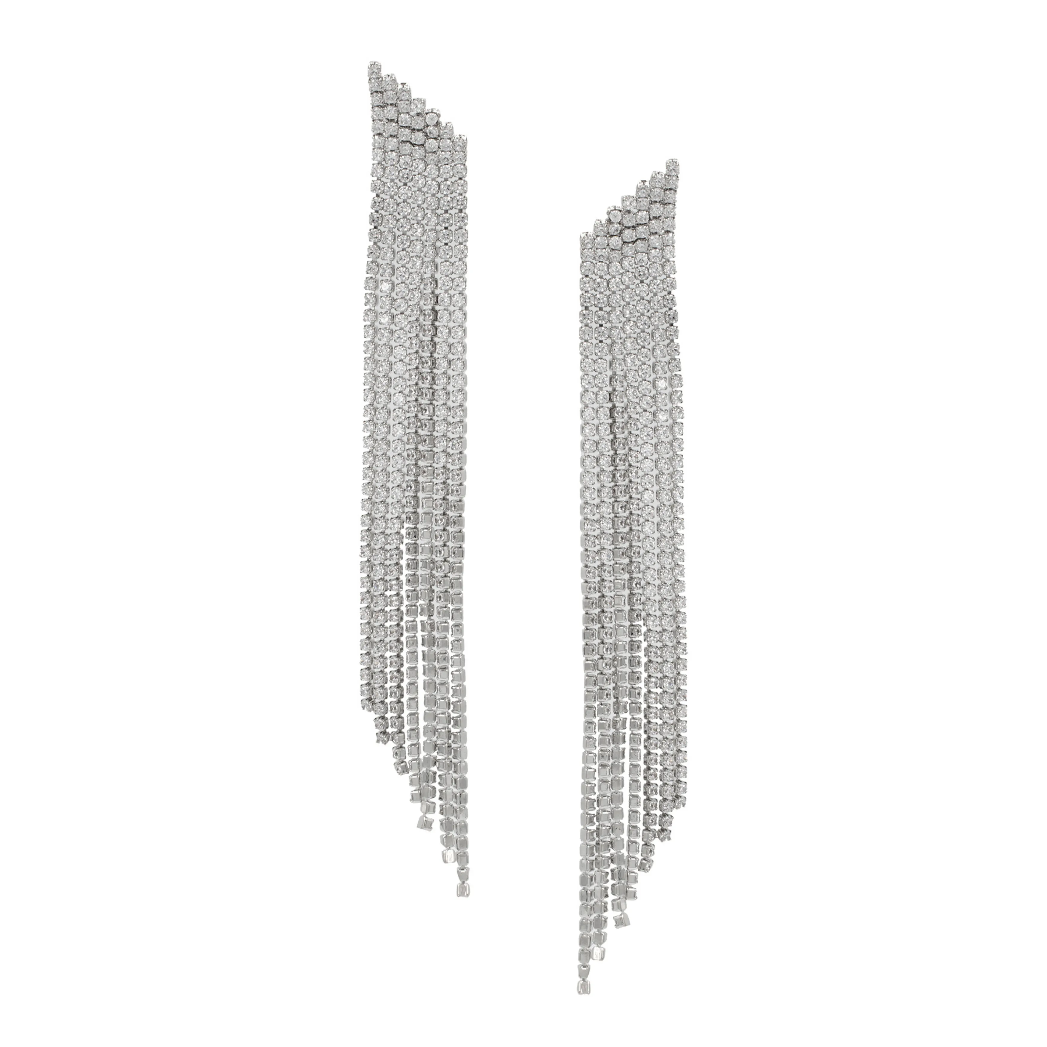 CZ Fringe Earrings