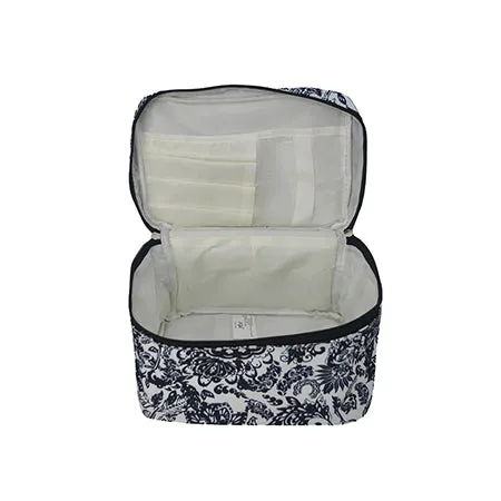 Damask Bliss NGIL Large Top Handle Cosmetic Case