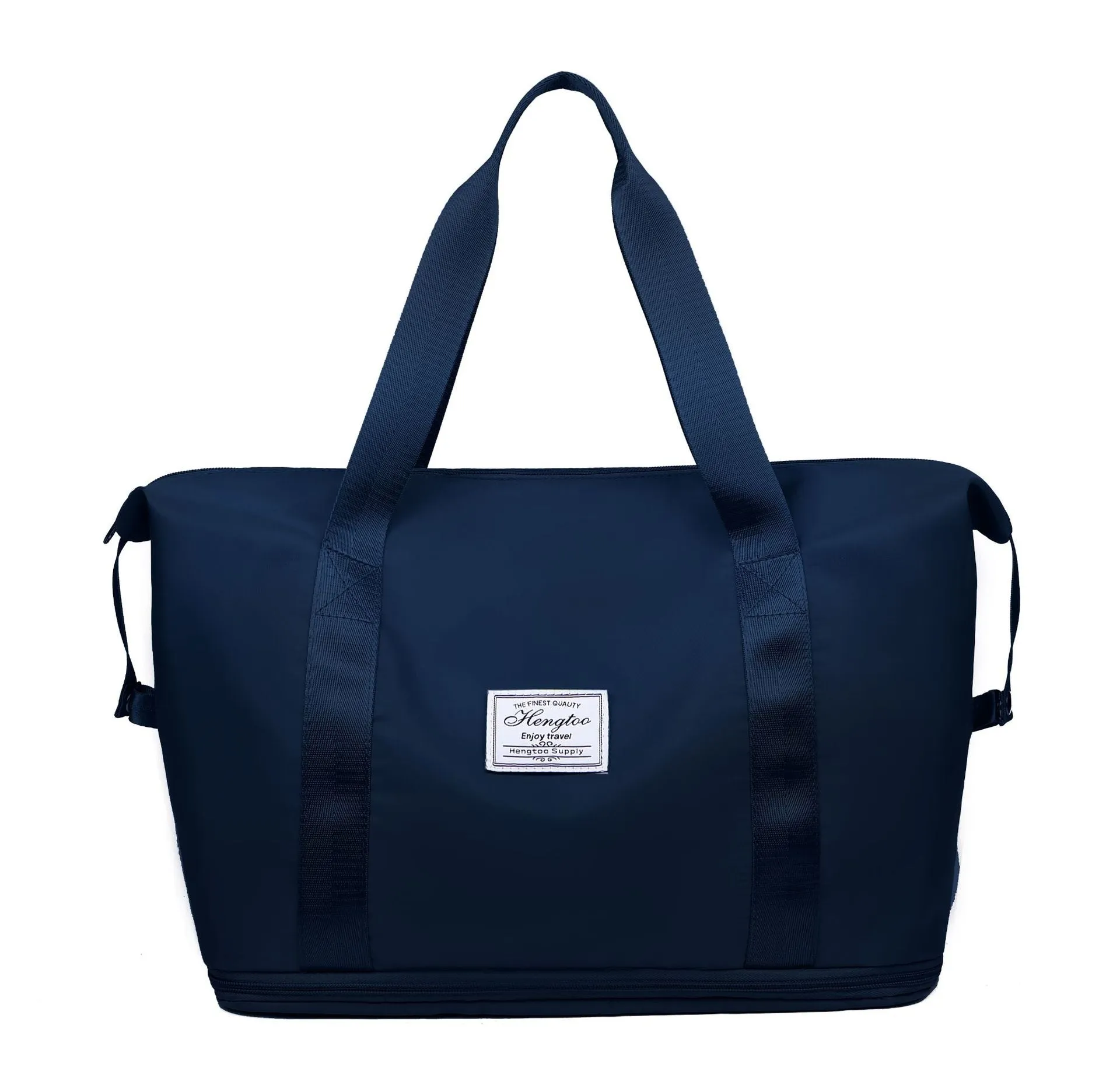 Dark Blue Travel Duffel Bag for Men & Women 4039