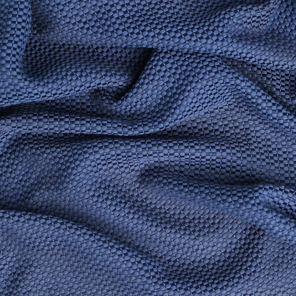 Denim Blue Throw Blanket - 55" x 70" with Fringe