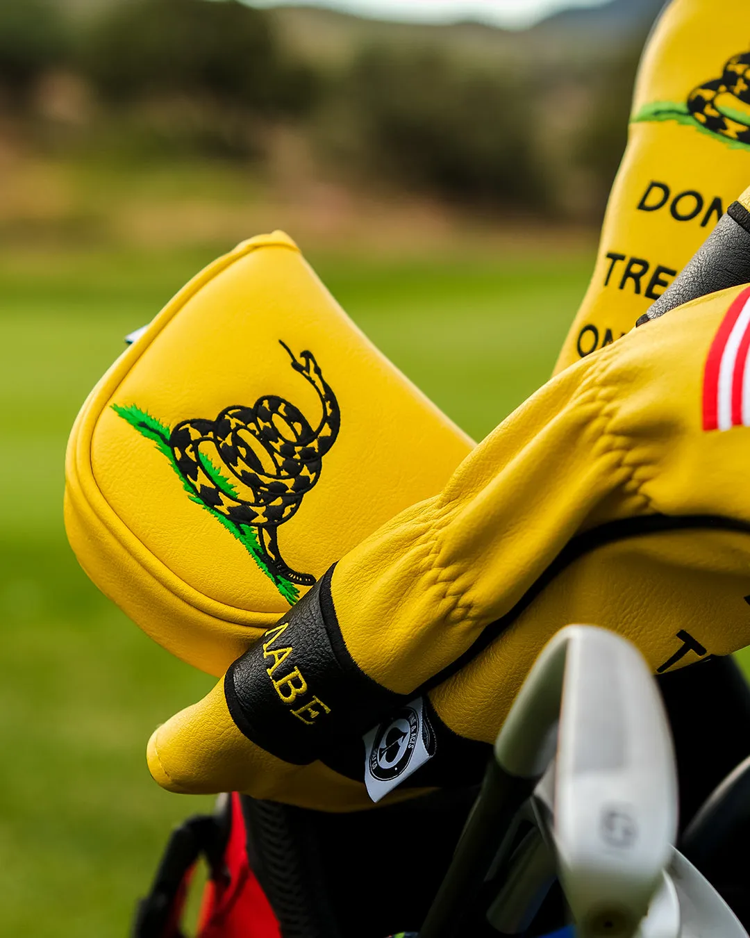 Don't Tread on Me - Mallet Putter Cover