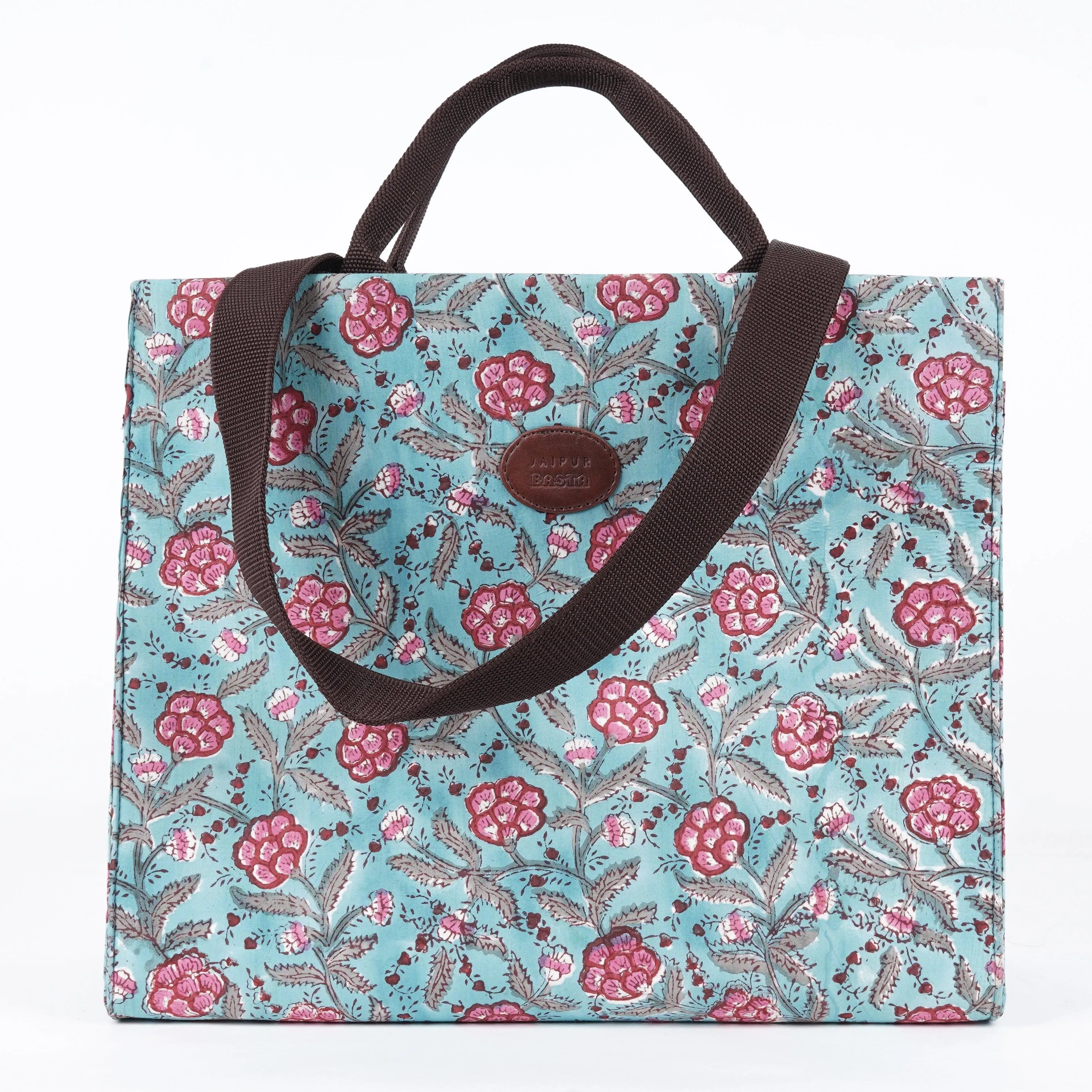 Dreamland Blockprinted Shopper Tote