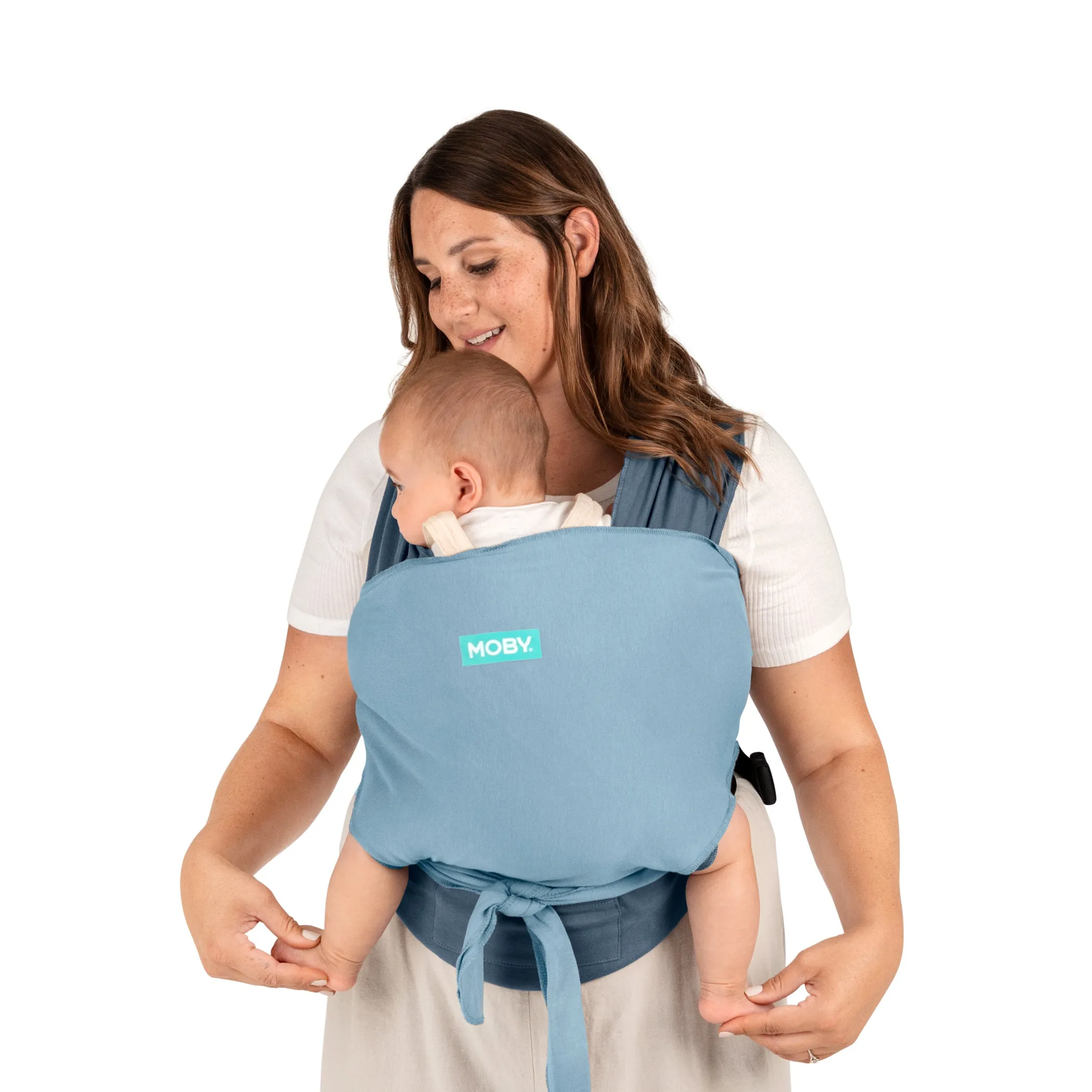 Easy-Wrap Carrier - Sea Spray Blue