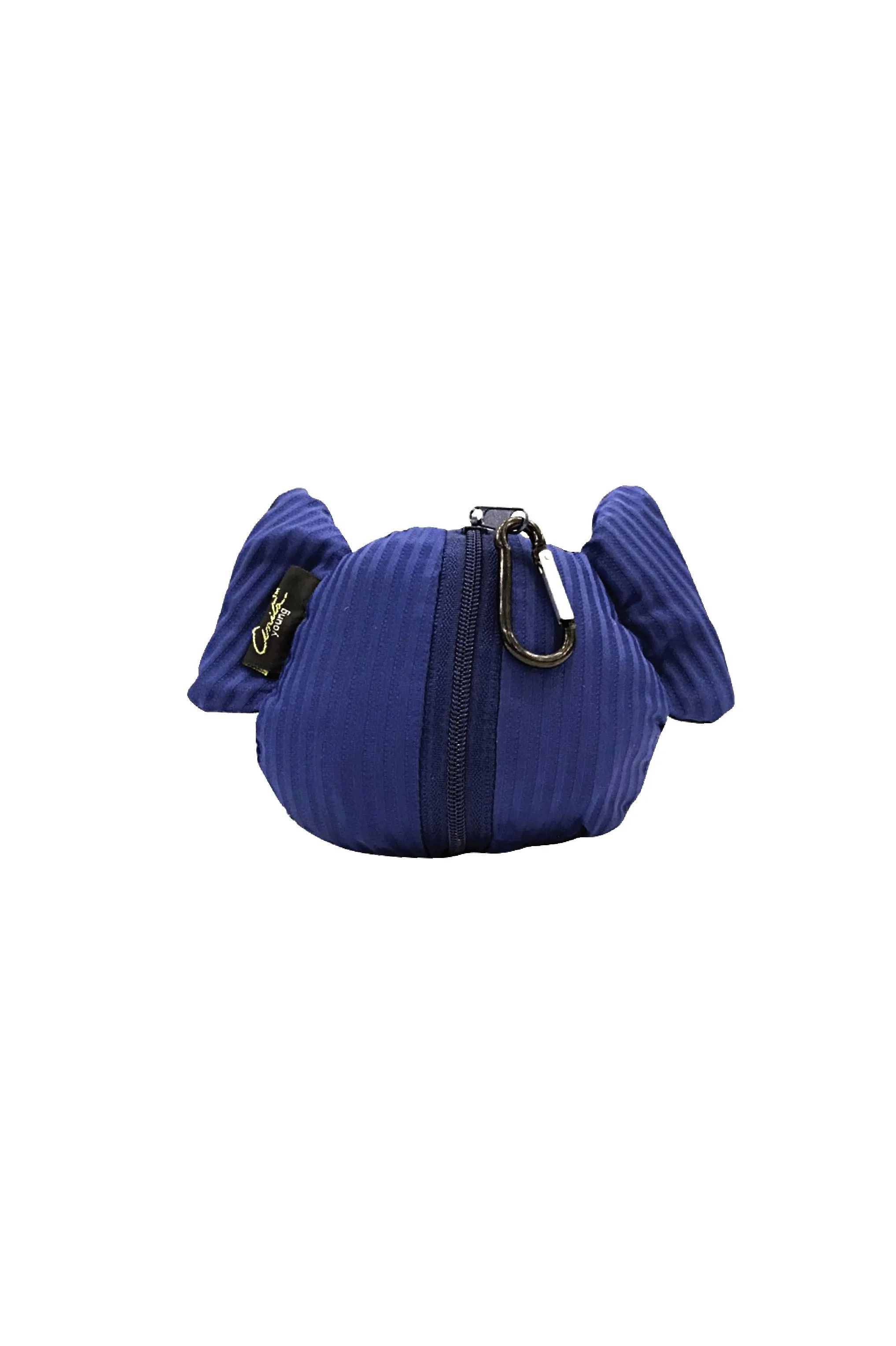 ELEPH FOLDABLE PLEAT - TOTE S :  Navy / Navy