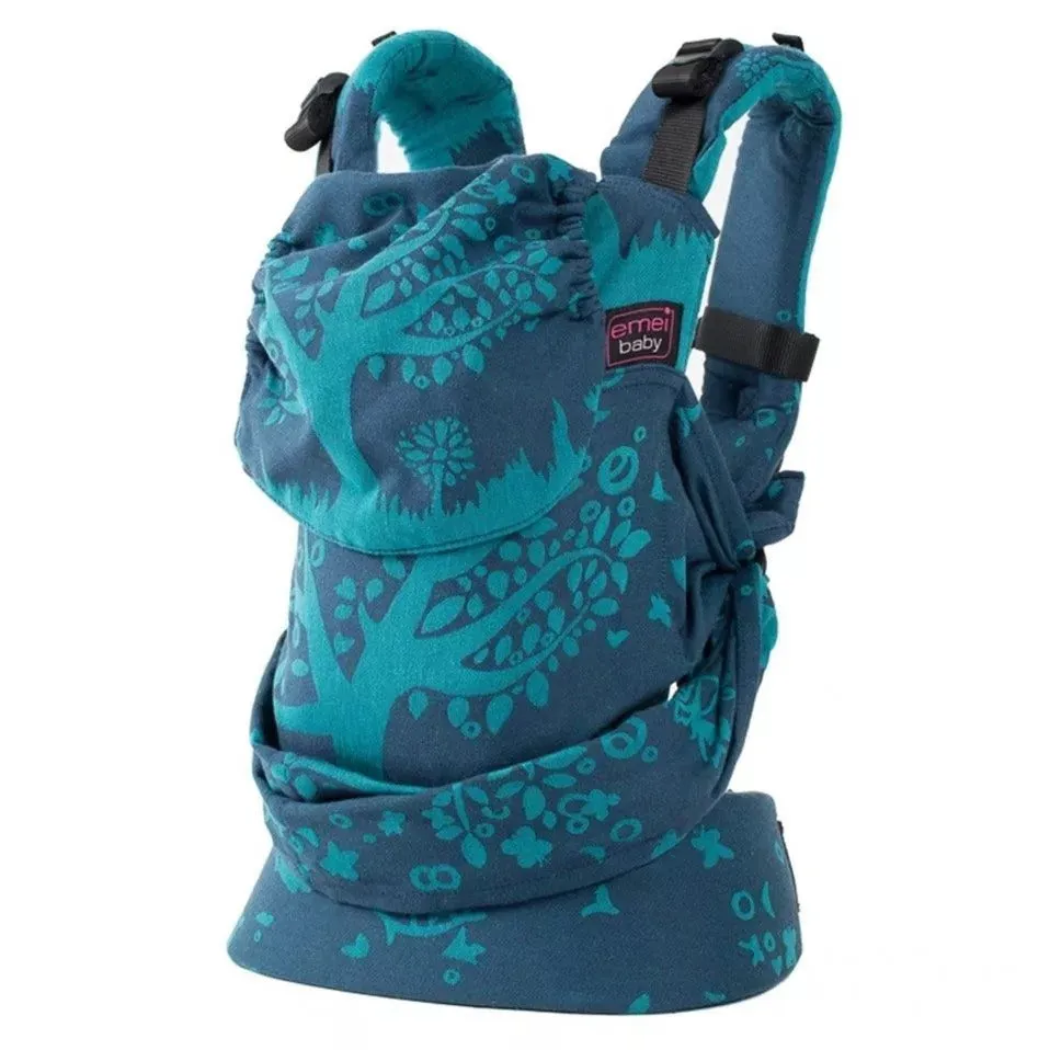 Emeibaby Wrap Conversion Toddler  Carrier - Full Treemei Dark Blue Turquoise