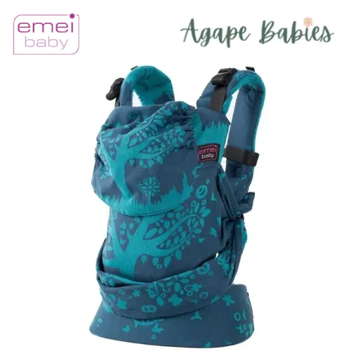 Emeibaby Wrap Conversion Toddler  Carrier - Full Treemei Dark Blue Turquoise