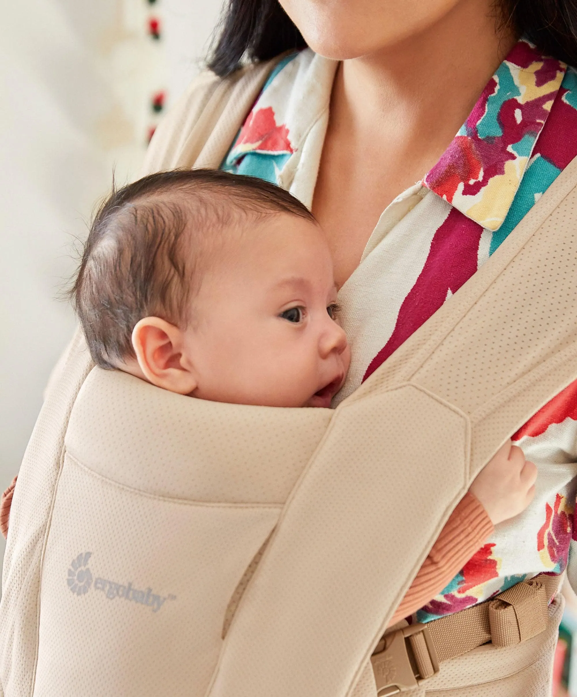 Ergobaby Embrace Soft Air Mesh Baby Carrier - Cream