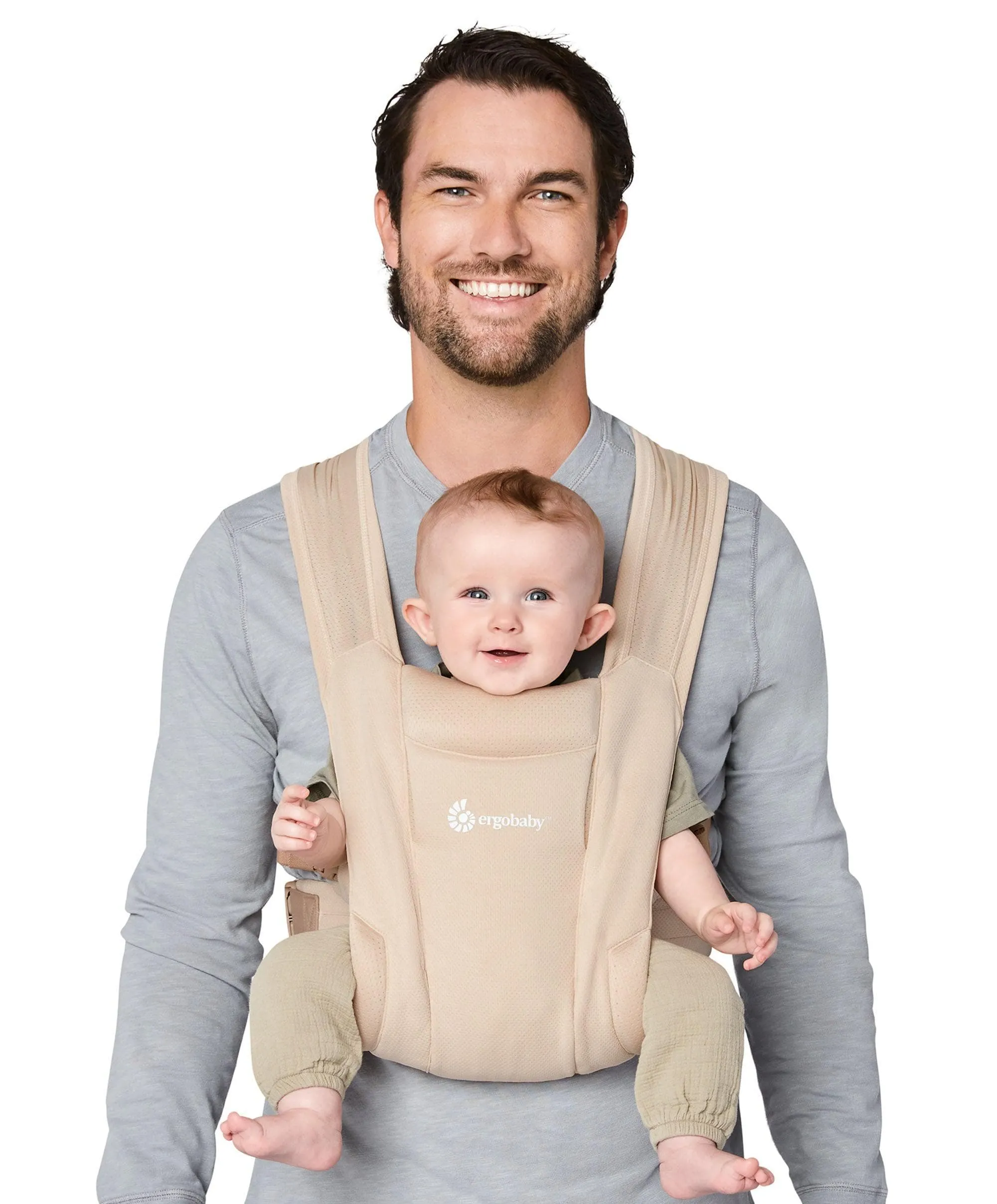 Ergobaby Embrace Soft Air Mesh Baby Carrier - Cream