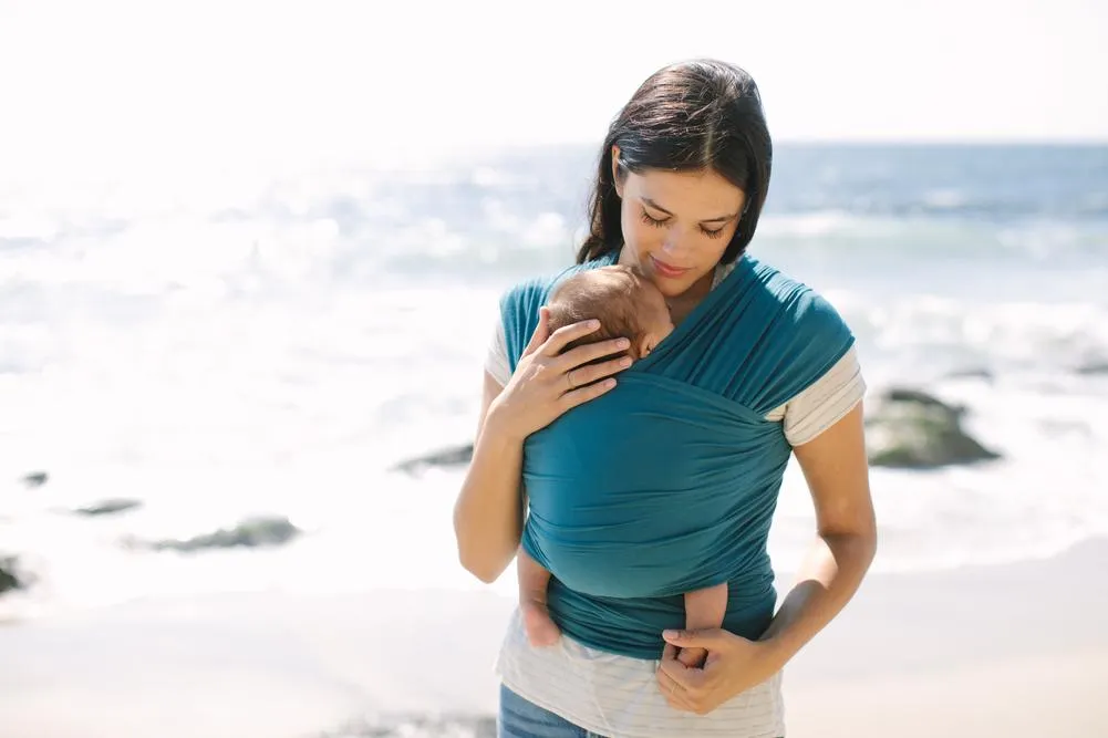 Ergobaby Lightweight Aura Stretchy Wrap - Amalfi