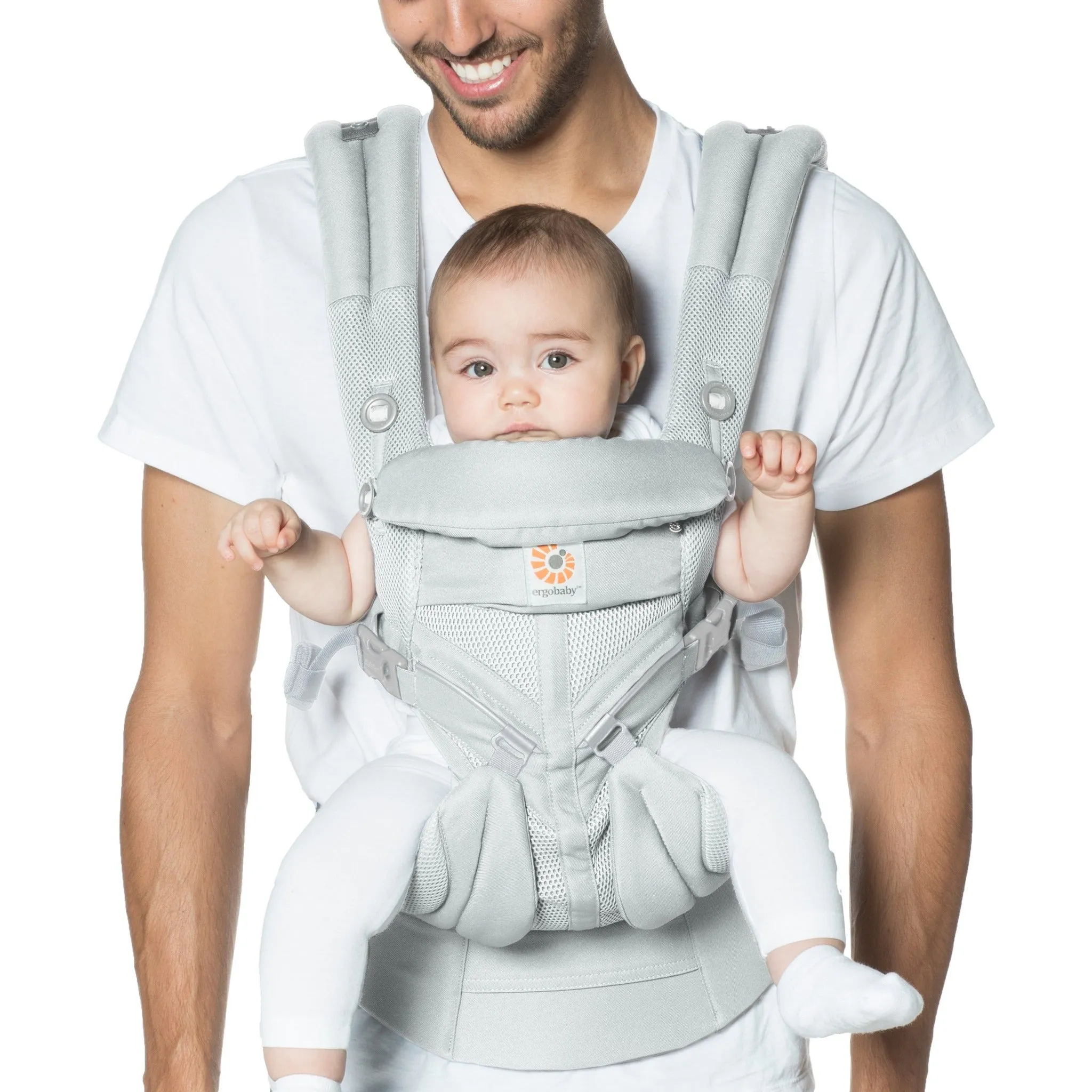 Ergobaby Omni 360 Cool Air Mesh Carrier - Pearl Grey