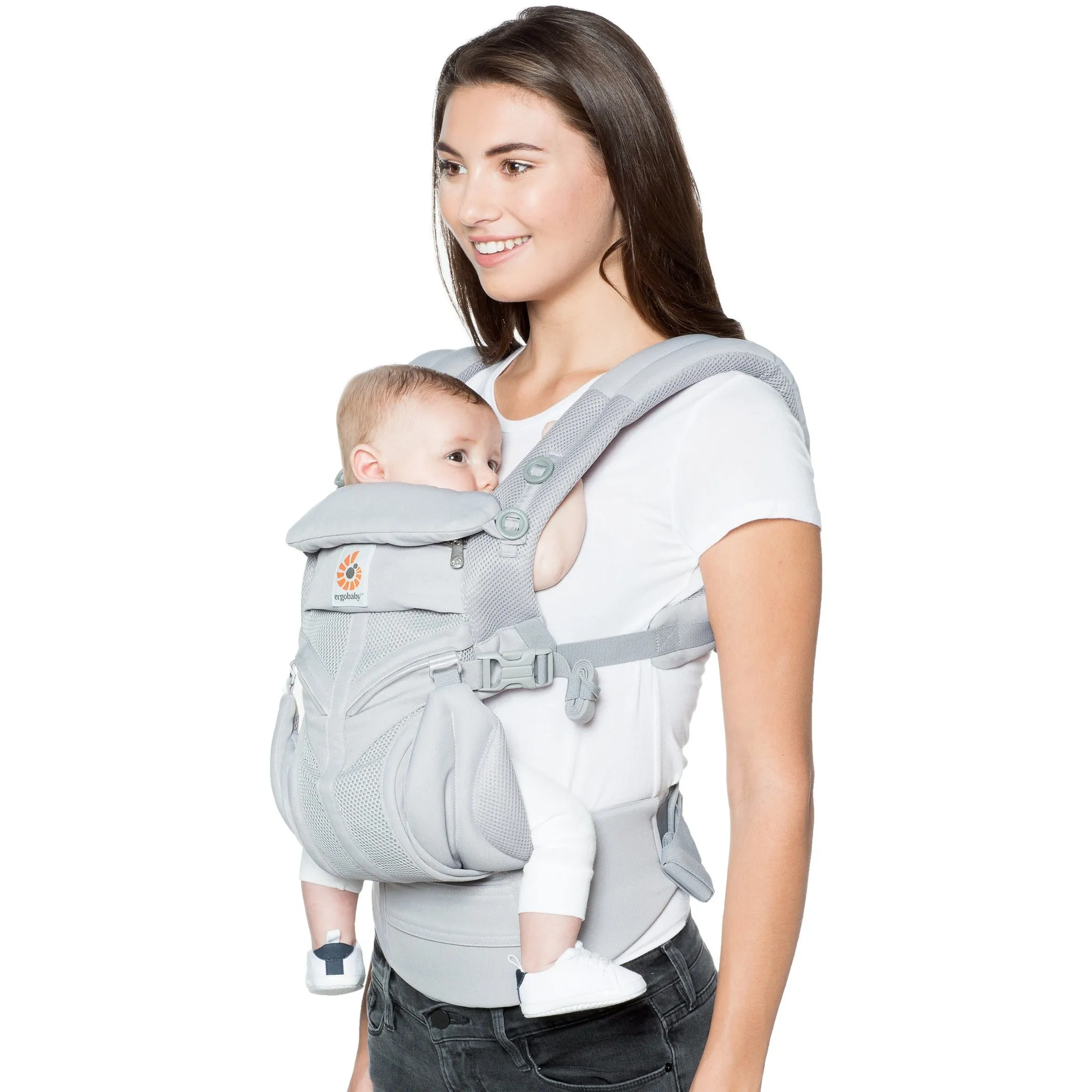 Ergobaby Omni 360 Cool Air Mesh Carrier - Pearl Grey