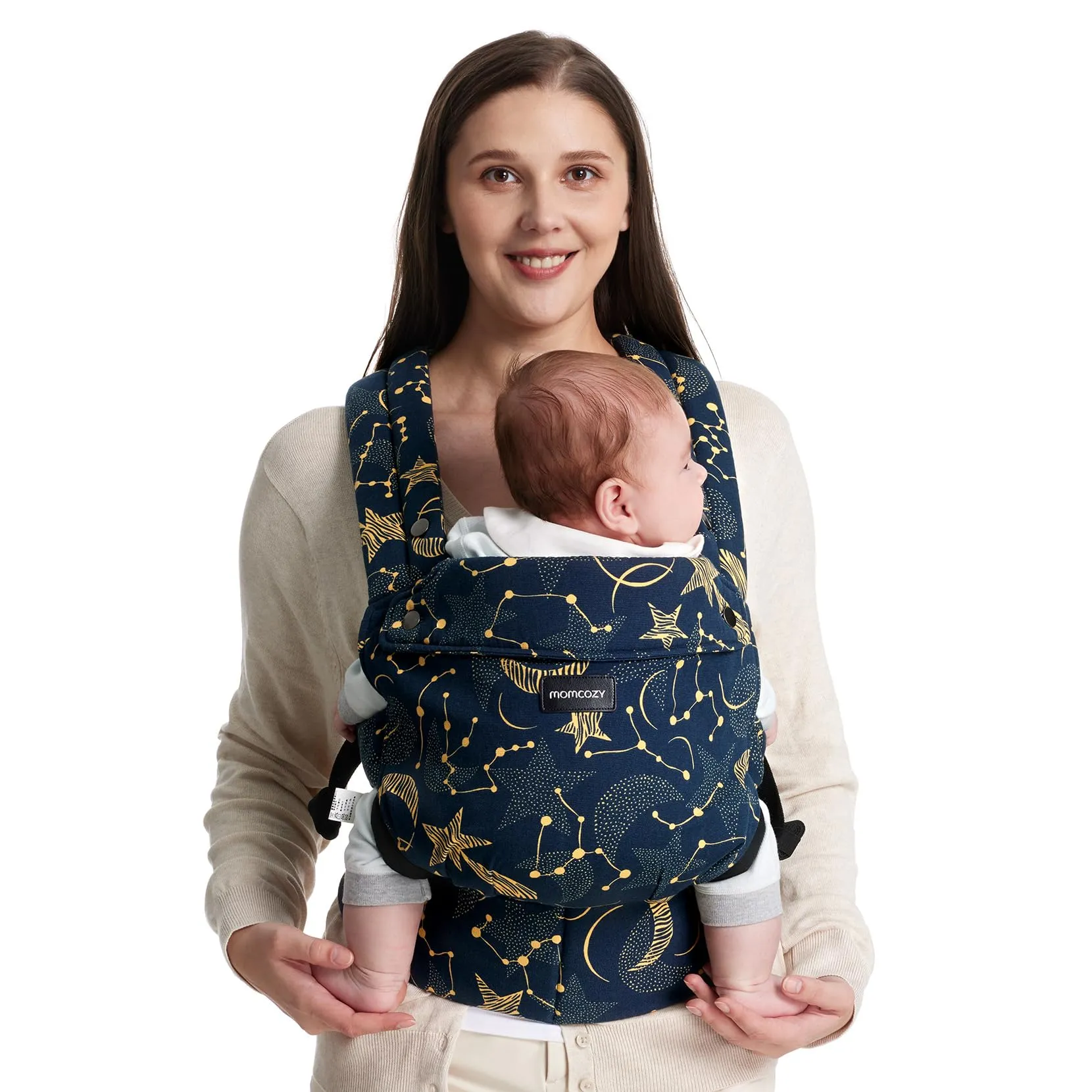 Ergonomic,Cozy and Lightweight - Baby Carrier Newborn to Toddler