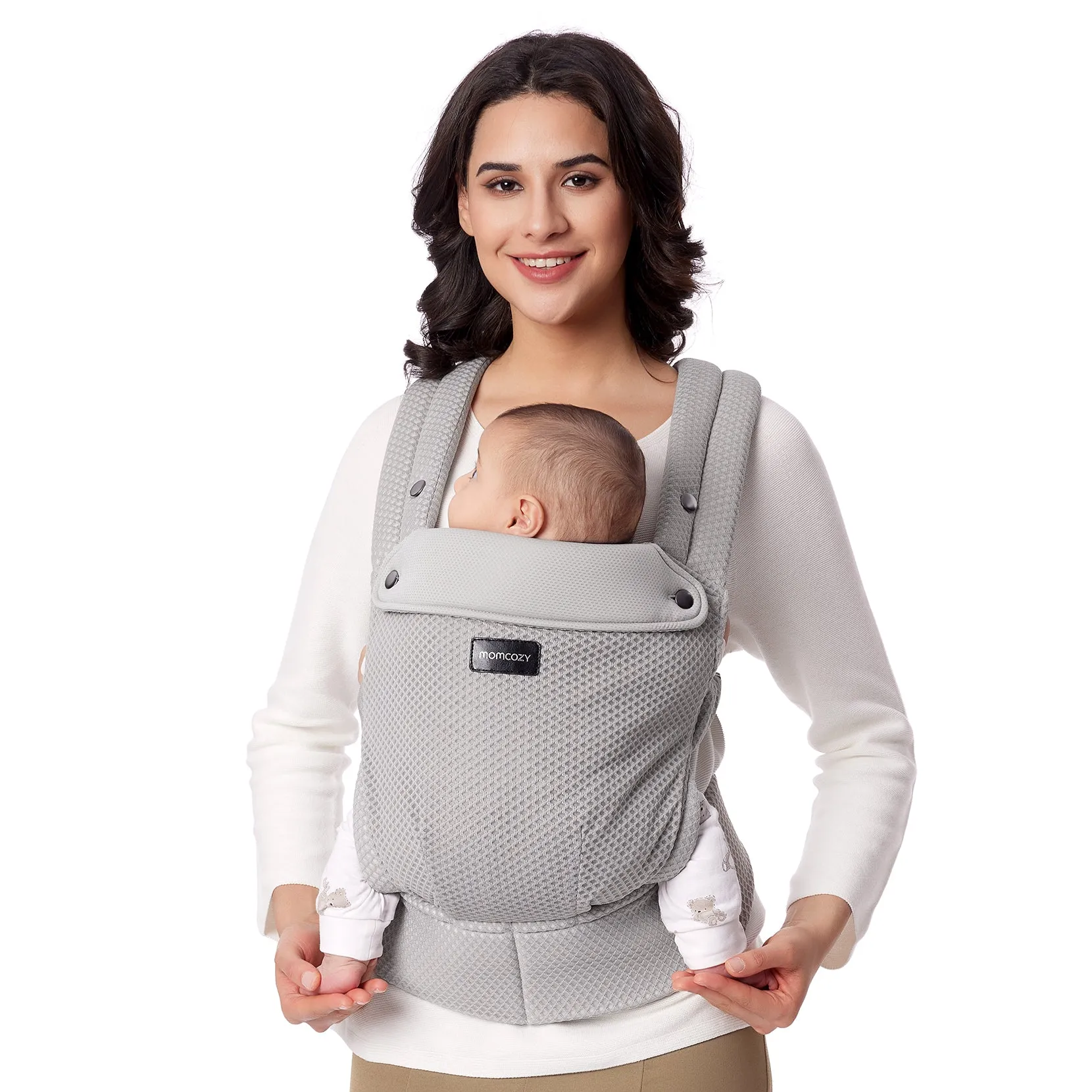 Ergonomic,Cozy and Lightweight - Baby Carrier Newborn to Toddler