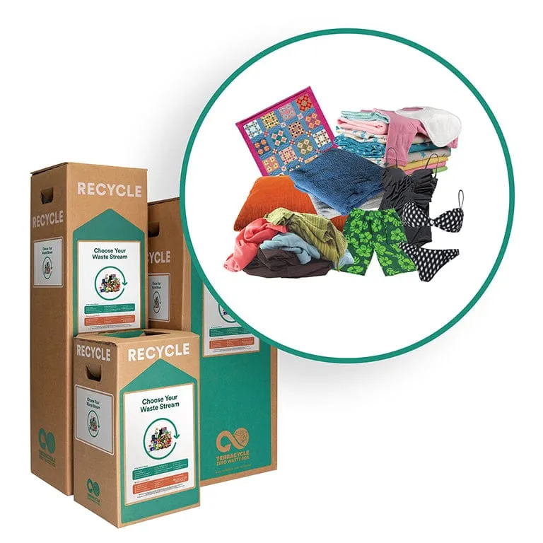 Fabrics and Clothing Zero Waste Box- TerraCycle Recycling Box