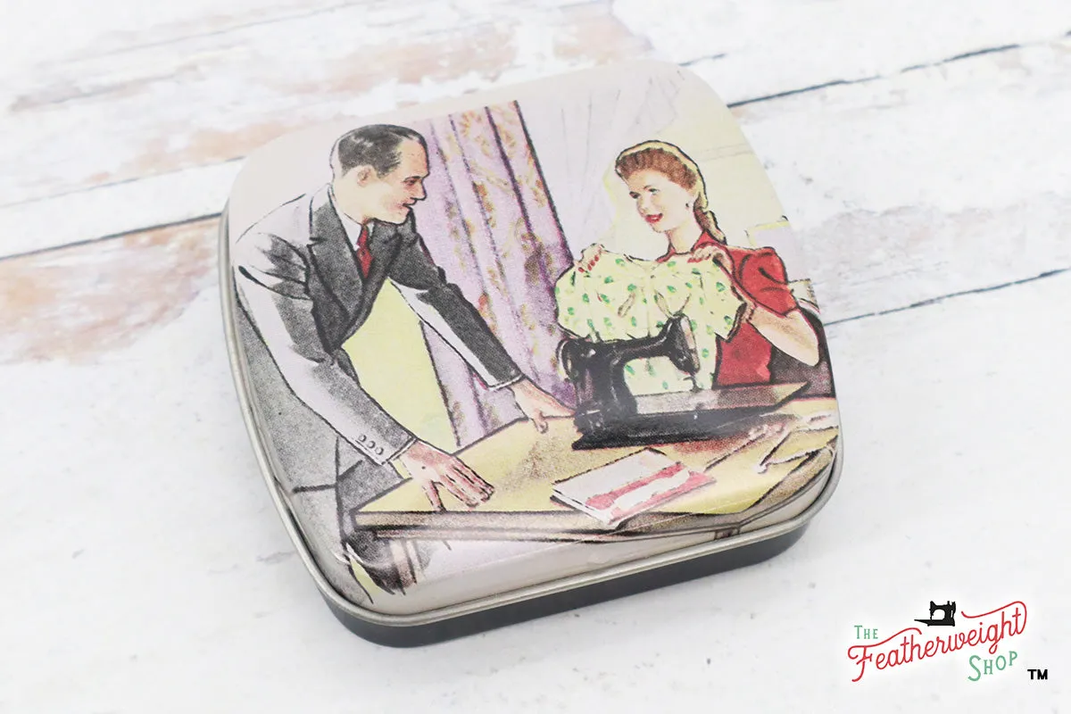 Featherweight Pin Tin & Nostalgic Box - Yellow Dress