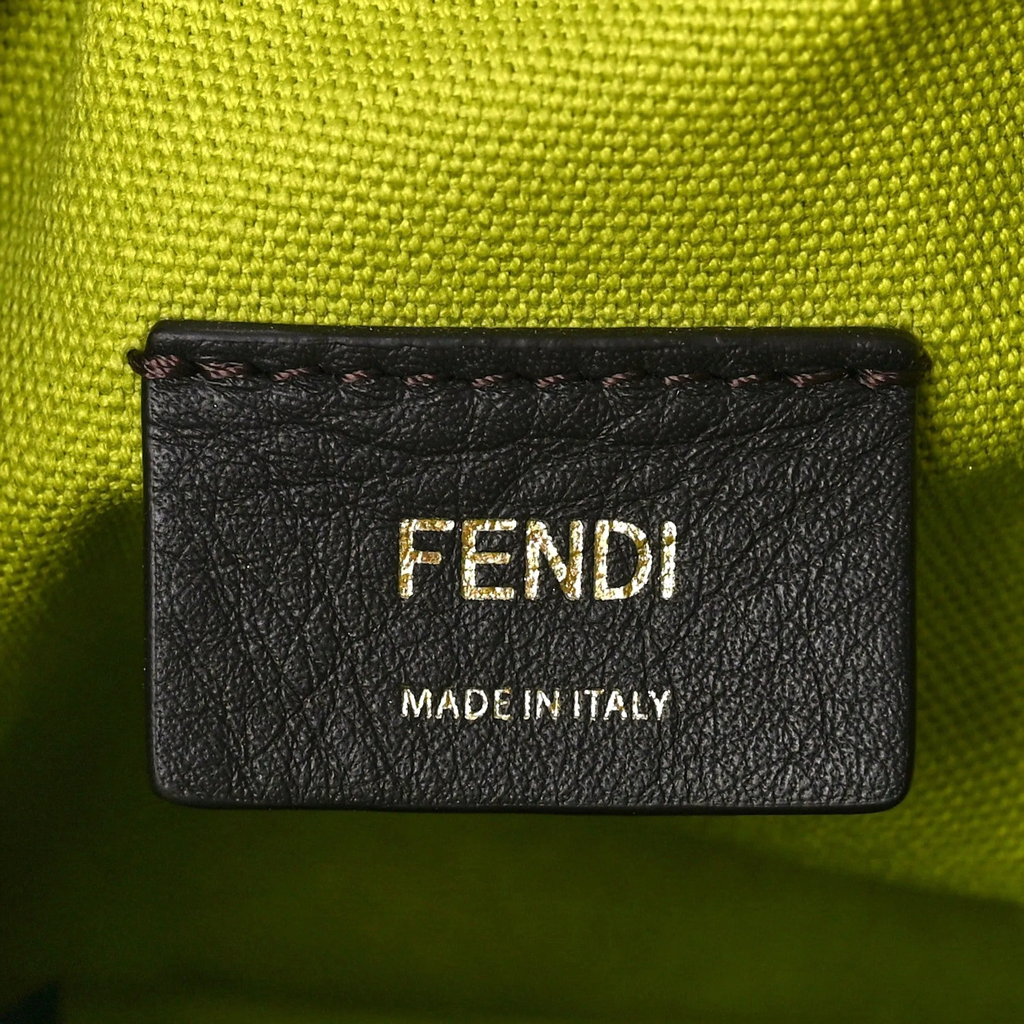 Fendi Wasabi Mon Tresor Mini Bucket Bag