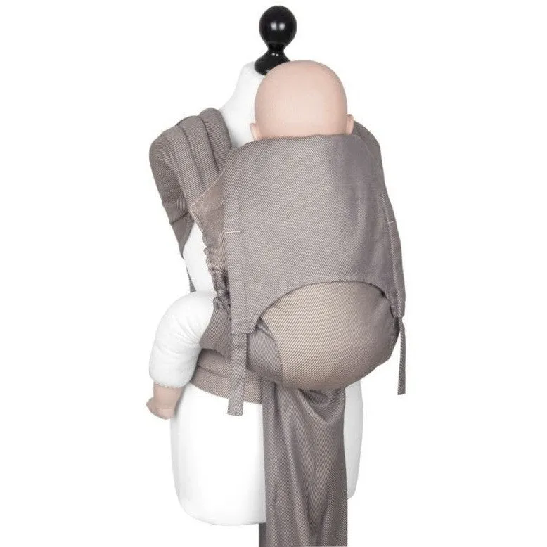 Fidella Fly Tai - MeiTai babycarrier Limited Edition - Lines Warm Taupe (Toddler Size)