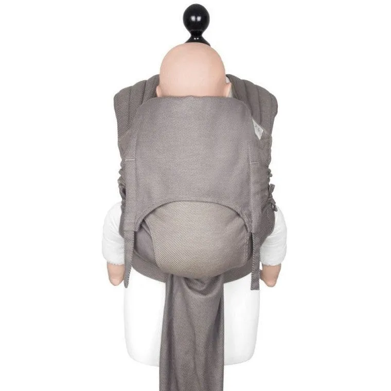 Fidella Fly Tai - MeiTai babycarrier Limited Edition - Lines Warm Taupe (Toddler Size)