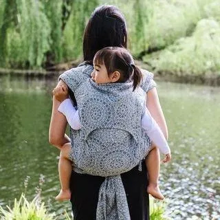 Fidella Fly Tai - MeiTai babycarrier Limited Edition Mosaic Stone Grey (Toddler Size)