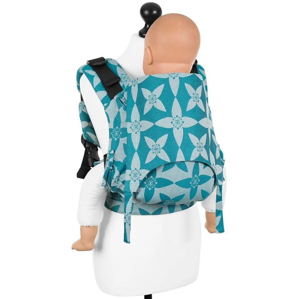 Fidella Fusion Toddler Carrier - Blossom Ocean Blue