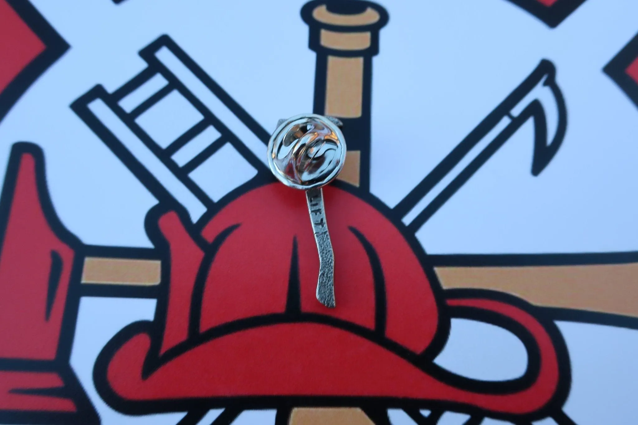 Fireman's Axe Lapel Pin