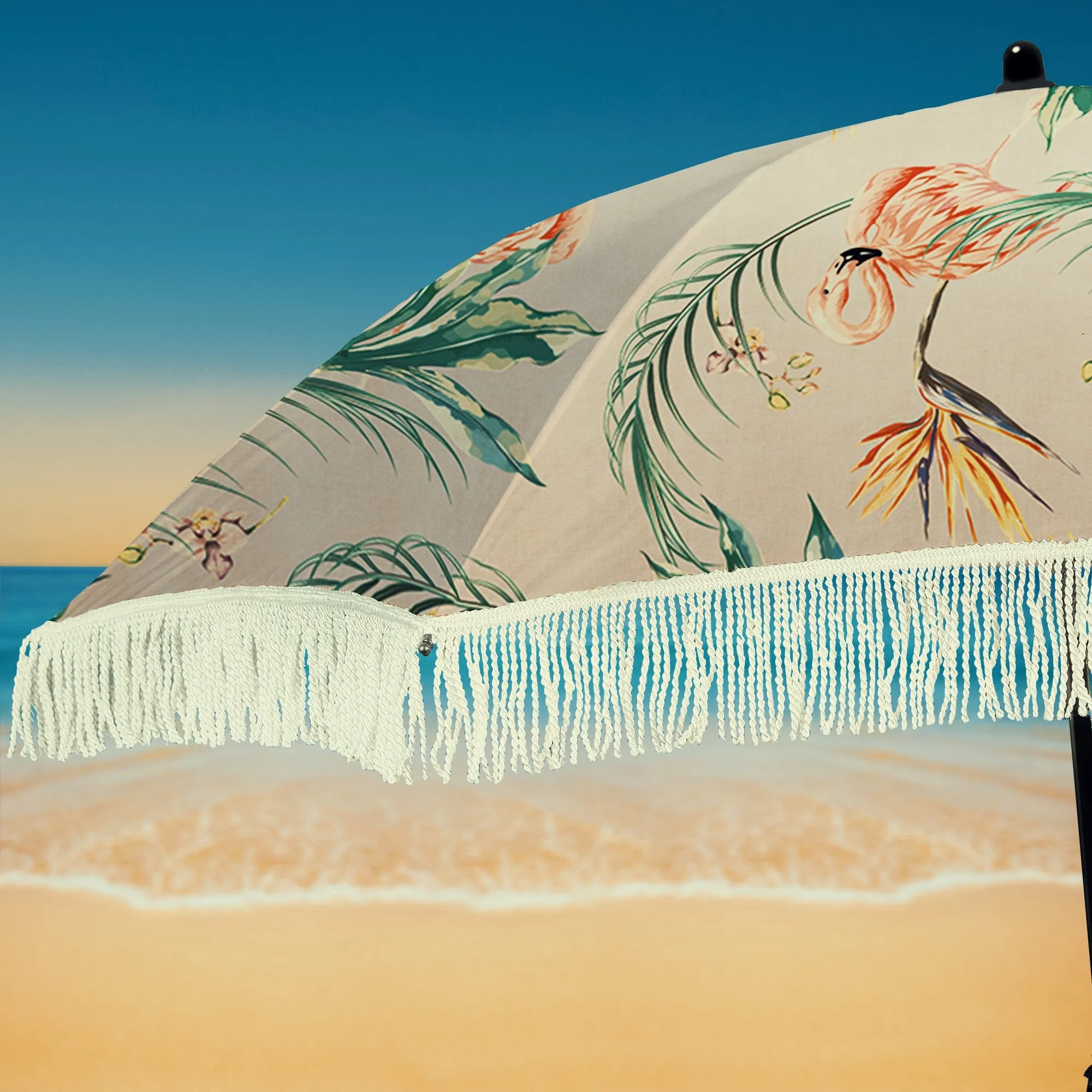 Flamingo Beach Umbrella