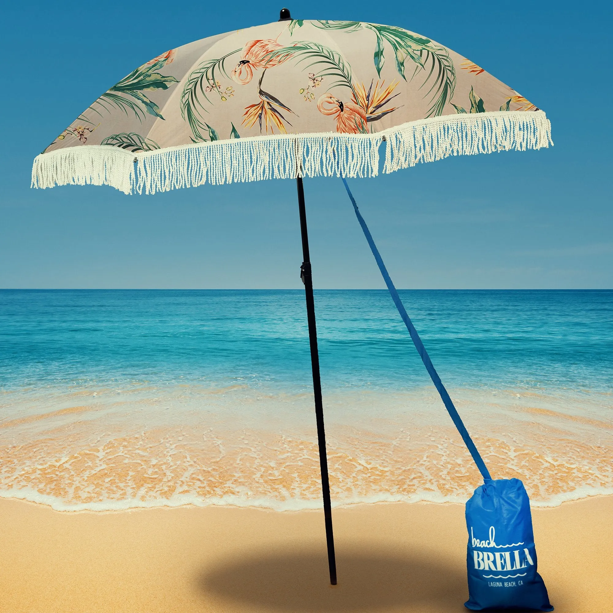 Flamingo Beach Umbrella