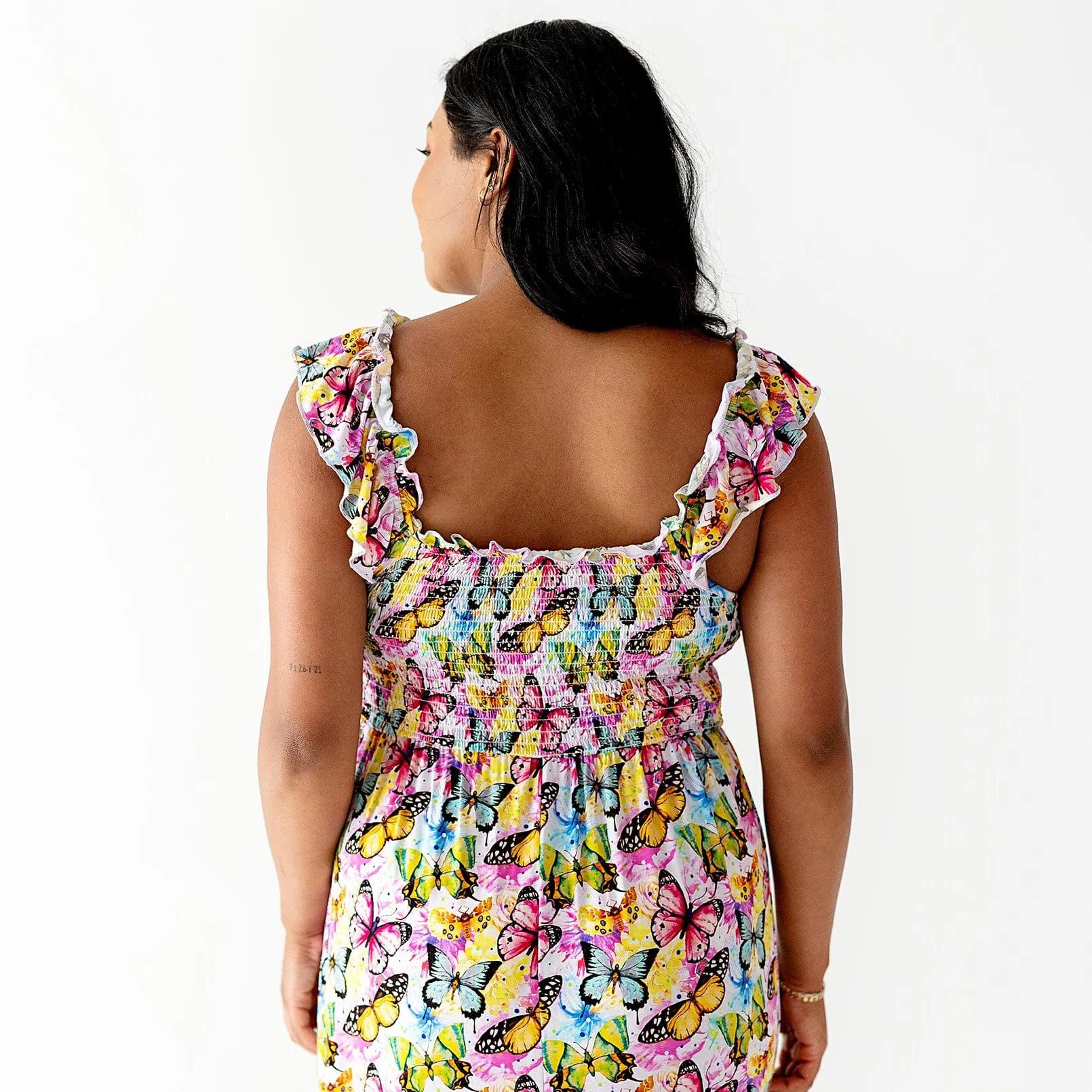 Flutter Away Mama Dress- FINAL SALE