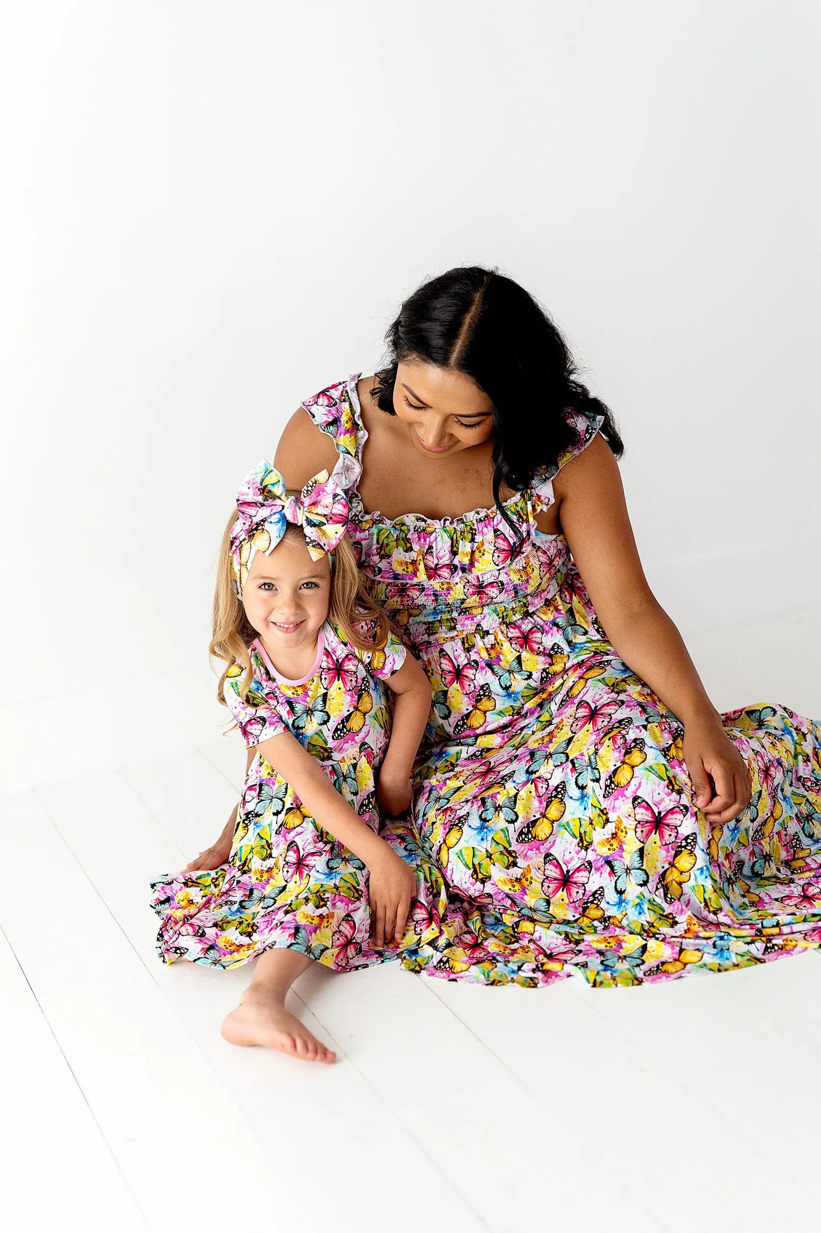 Flutter Away Mama Dress- FINAL SALE