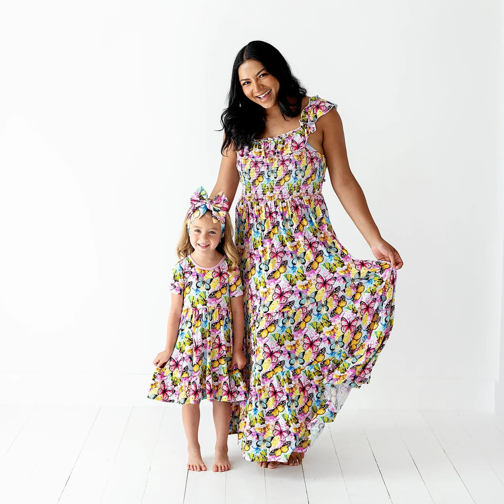 Flutter Away Mama Dress- FINAL SALE