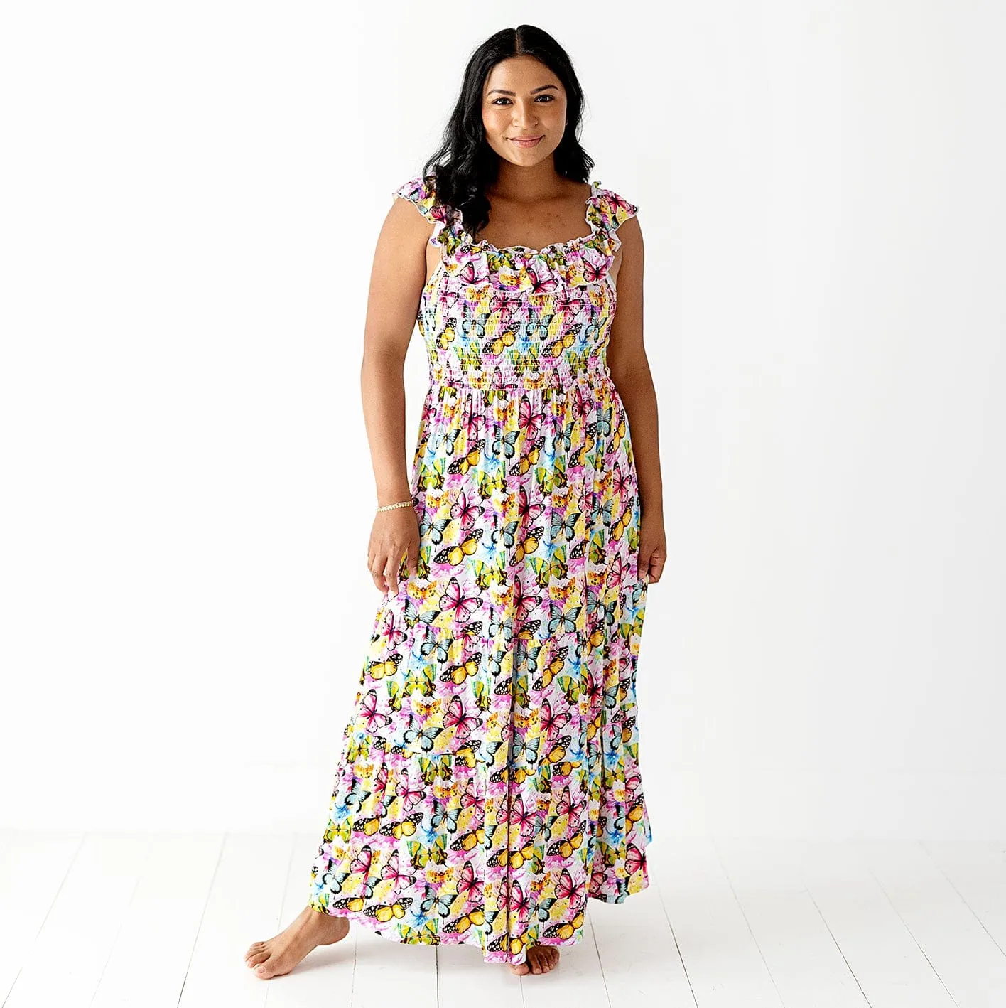 Flutter Away Mama Dress- FINAL SALE