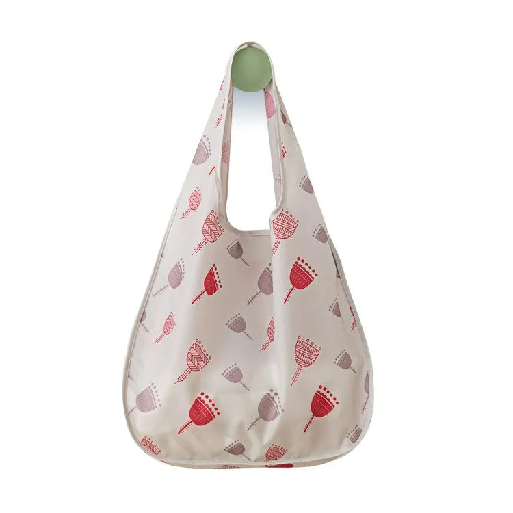 Foldable supermarket shopping bag