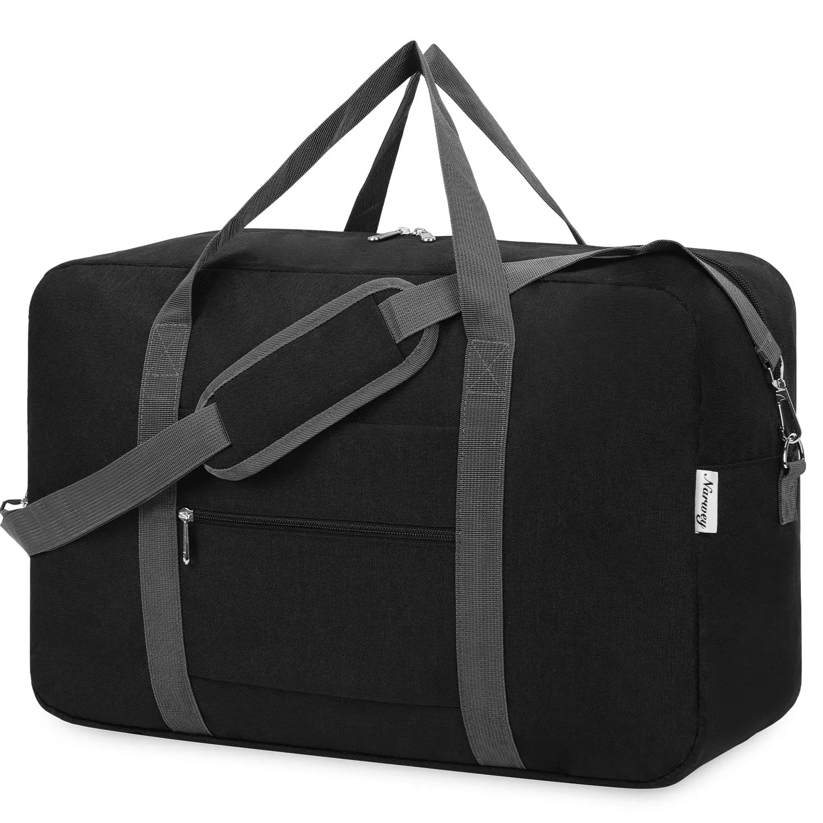 Foldable Travel Duffel Bag Carry on Luggage With Shoulder Strap