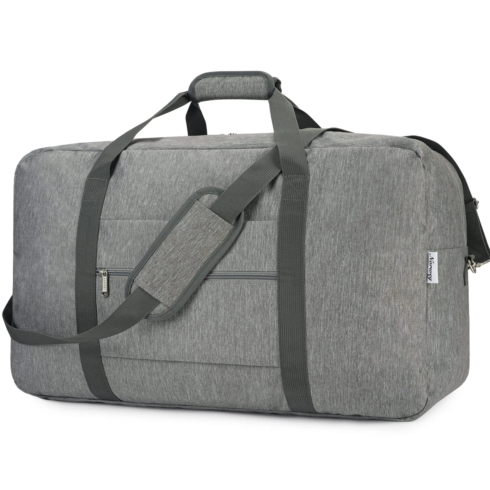 Foldable Travel Duffel Bag Carry on Luggage With Shoulder Strap