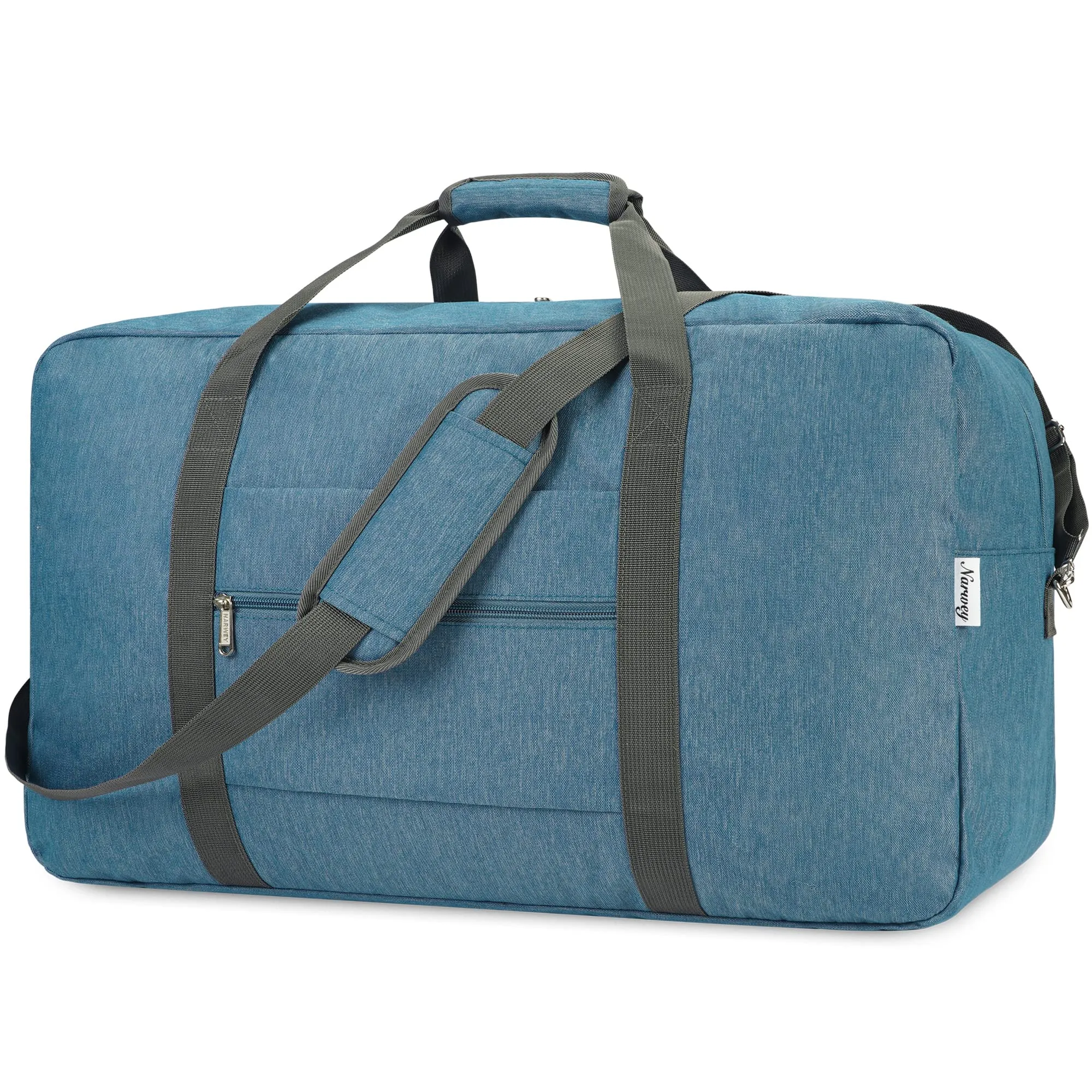 Foldable Travel Duffel Bag Carry on Luggage With Shoulder Strap