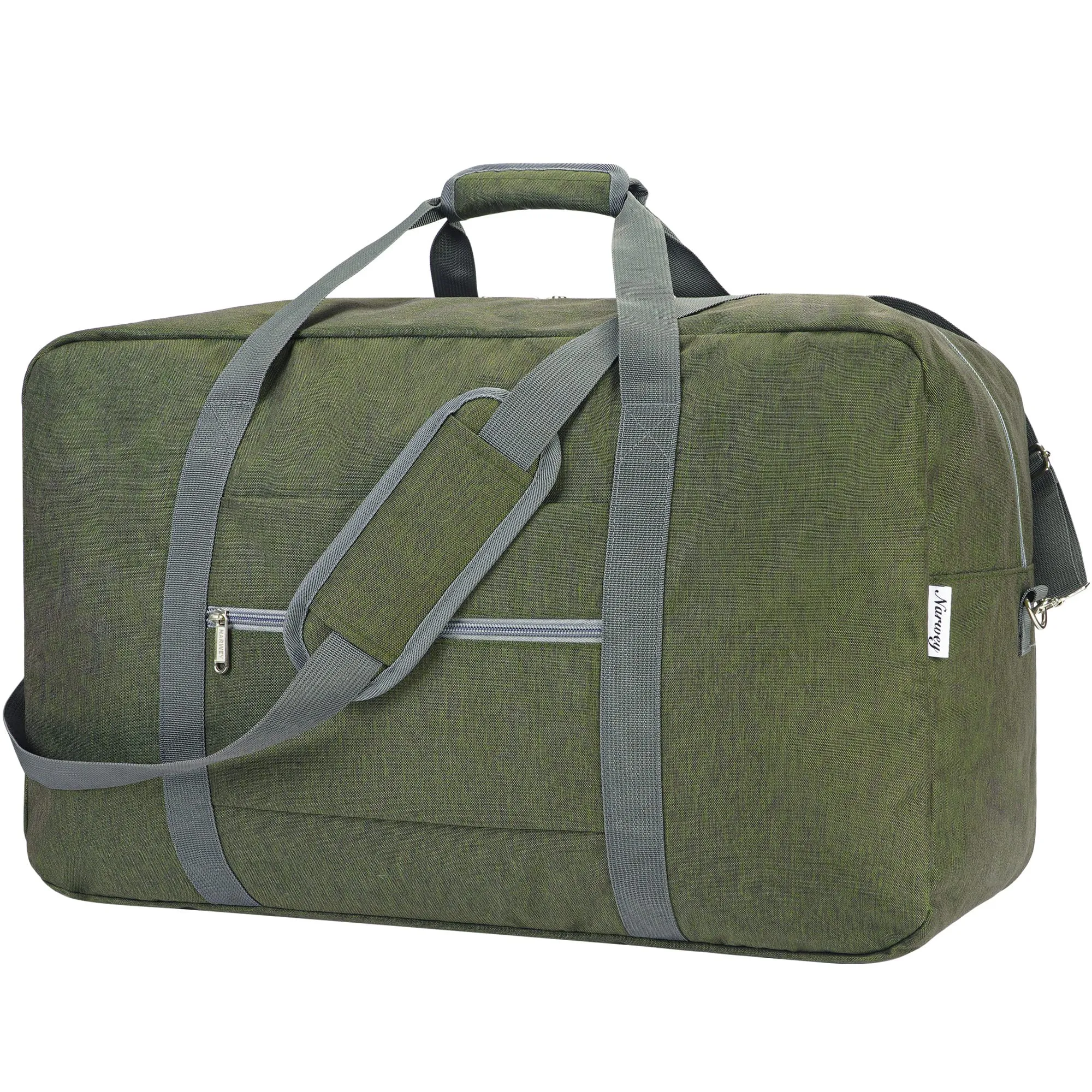 Foldable Travel Duffel Bag Carry on Luggage With Shoulder Strap