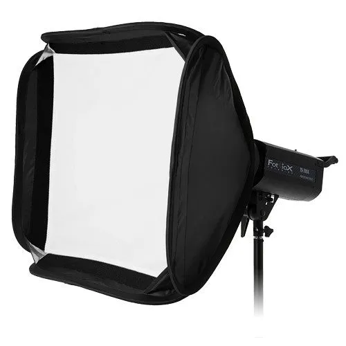 Fotodiox Pro Foldable Softbox PLUS Grid (Eggcrate) with Balcar Speedring for Balcar, Alien Bees, Einstein, White Lightning, Flashpoint I, and Compatible Strobes