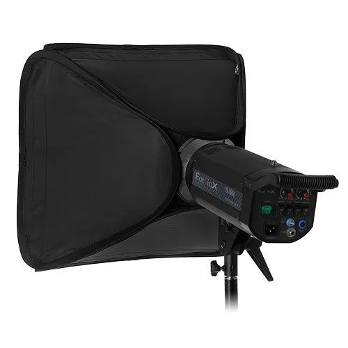 Fotodiox Pro Foldable Softbox PLUS Grid (Eggcrate) with Multiblitz V Speedring for Multiblitz V, Varilux, and Compatible Strobes