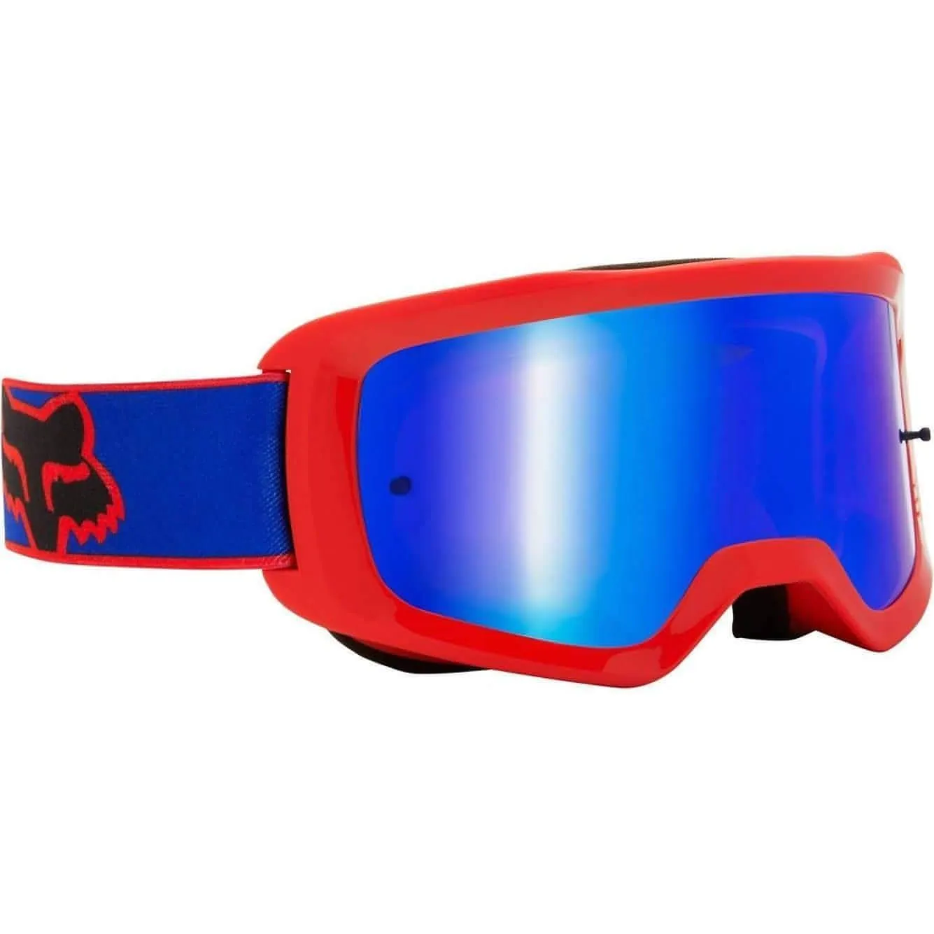 Fox Main Oktiv Mirrored Cycling Goggles - Red